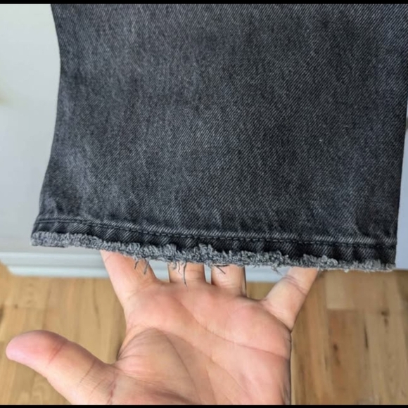 NWT LEVI'S Middy Ankle Bootcut Women Jeans Size 30 Black Color - Picture 5 of 8